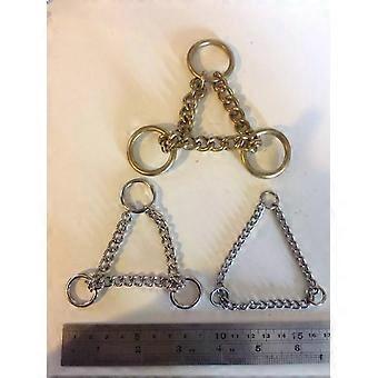 Half Check / Martingale Chain - Nickel - New - Single - Various Sizes
