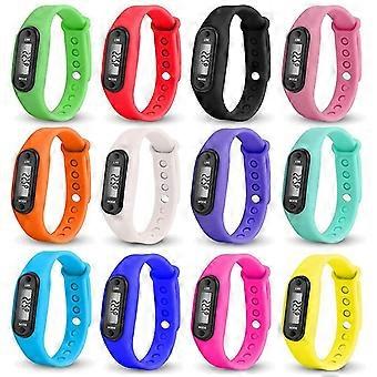 Contapassi, Activity Tracker, Fitness, Sport, Orologio da polso, Contapassi LCD, Adulto, Bambino