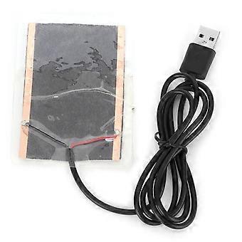 USB Heating Film Carbon Fiber Bending Resistant Heater Suitable for Reptiles Gloves