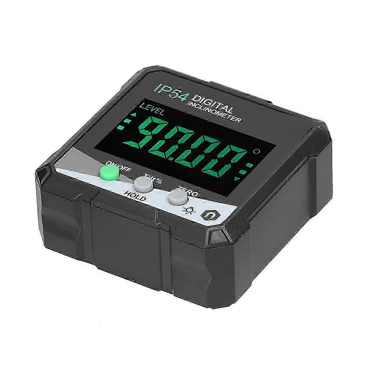 IP54 4X90 Portable Digital Inclinometer LCD Backlight Digital Protractor Slope Meter Digital Angle