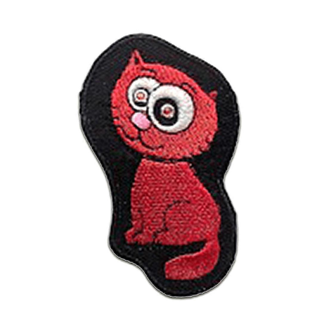 Patch Chat Animal Enfants Rouge 7,6x6cm Patch Fer Sur Patch
