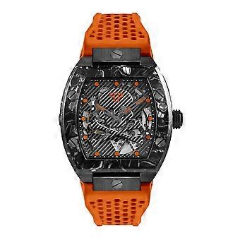 Philipp Plein Men's Watch Automatic THE $KELETON $PORT-MASTER PWBAA1222 Silicone 