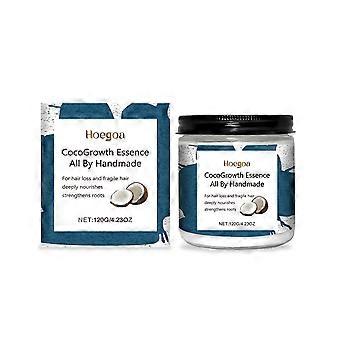 2pcsCoconut oil hair care cream, Deeply moisturizes hair, Strengthens hair roots, Promotes hair growth