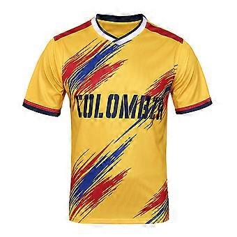 Feuchtigkeitsableitendes Kurzarmshirt, Spieluniform für Fußballveranstaltungen 2026, verbessert die Belüftung, geeignet für Spiele und Fanveranstaltungen, Größe XL
