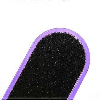 4PCS Double-sided Matte File Grinding Stone Feet Pédicure Rasp Feet Outil de beauté (couleur aléatoire)