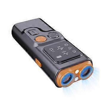Pet Dog Repeller Ultrasonic Dog Training Device Rechargeable Anti Dog Bark Stop-Barking Deterrent Device With LED Flashlight