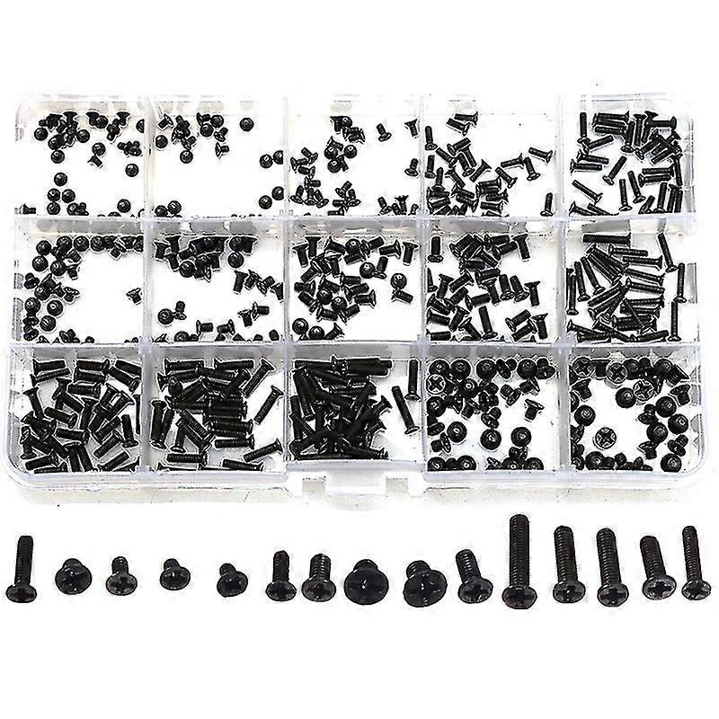 450Pcs M2 M2.5 Laptop Notebook Computer Screw Kit Set suitable for