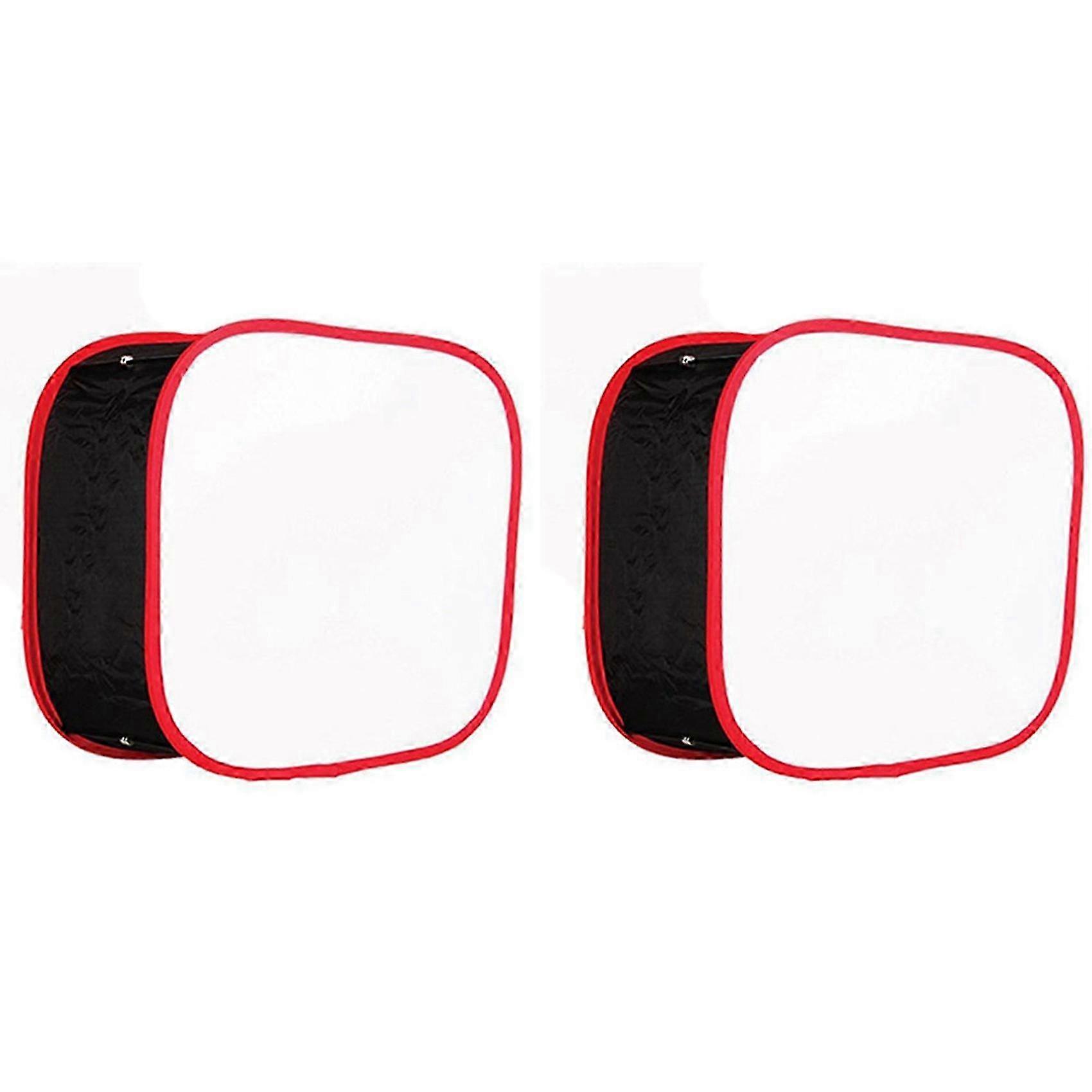 2X Portable Collapsible Softbox LED Light Panel Diffuse Light Room Lighting Modifier compatible with LED Light