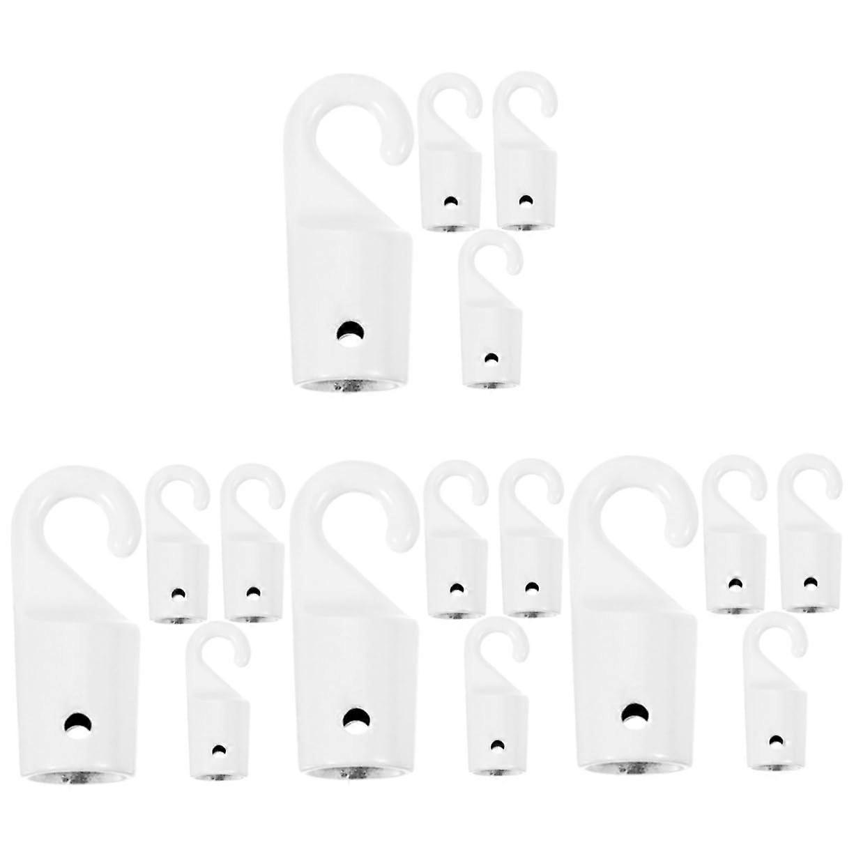 16pcs Blind Wand Hook Replacement for Vertical Blinds, Durable Metal Construction, Easy Installation