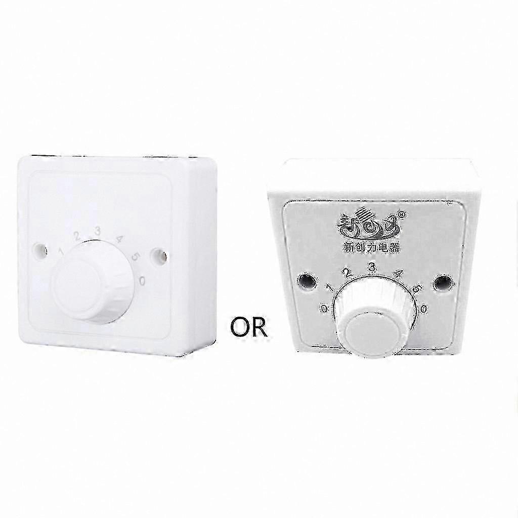 Ceiling Fan Speed Control Switch for Surface Mounting, Universal Speed Controller for Ceiling Fans