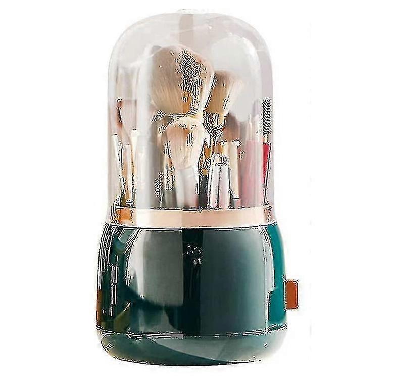 360 Rotating Makeup Brush Organizer Holder