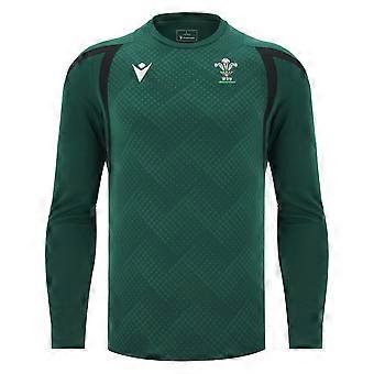 2026-2027 Wales WRU Rugby LS träningströja (grön)