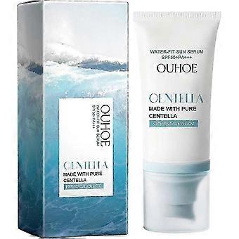 Centella Sunscreen Calming Moisture Daily Sunscreen SPF 50+ PA+++ Centella Water-fit Sun Serum Sunscreen No White Cast, Da