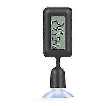 Reptile Thermometer Hygrometer Suction Cup Digital Display Celsius Fahrenheit for Terrarium Vivarium
