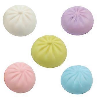 Simulated small steamed bun slow rebound squishy toy hot-selling stress relief toy internet celebrity prank decompression tool