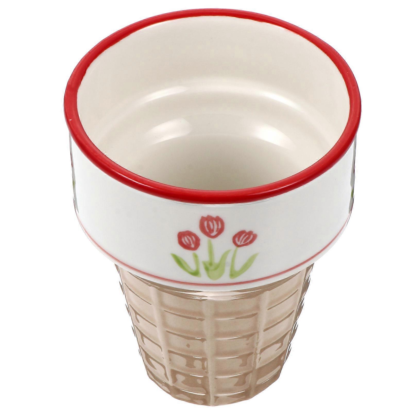 Practical Breakfast Cup Ceramic for Storage 1Pcs Stylish Drink Cup