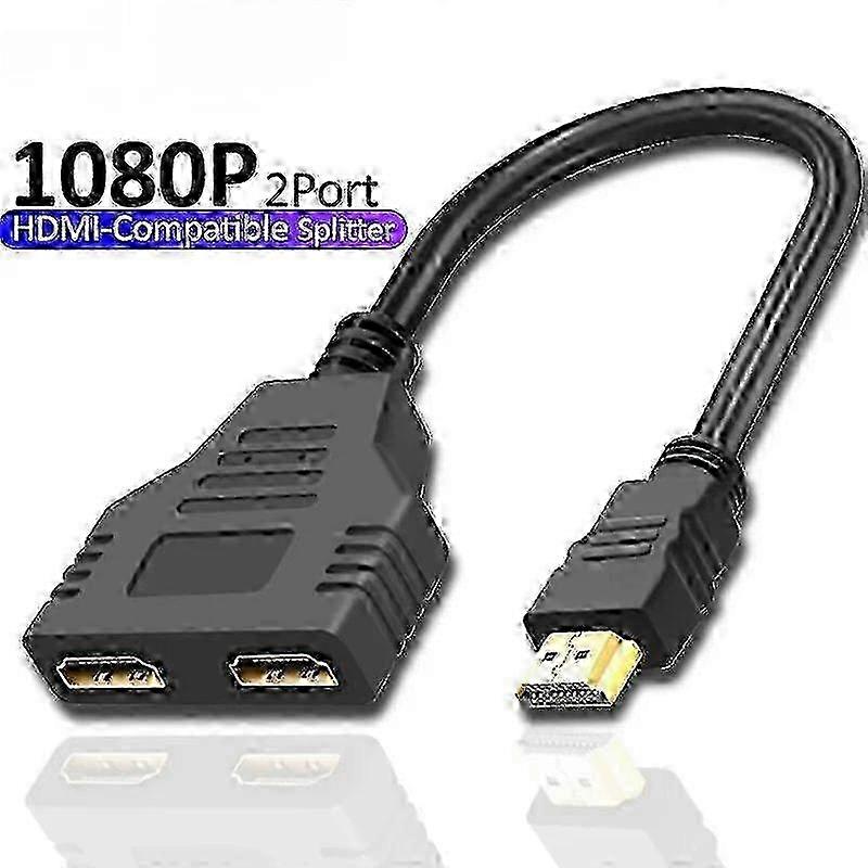 1 In 2 Out HDMI Splitter Cable