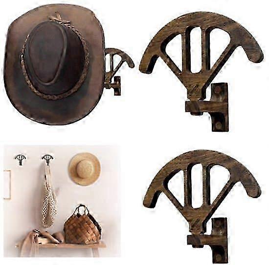Retro Western Wooden Hat Hook