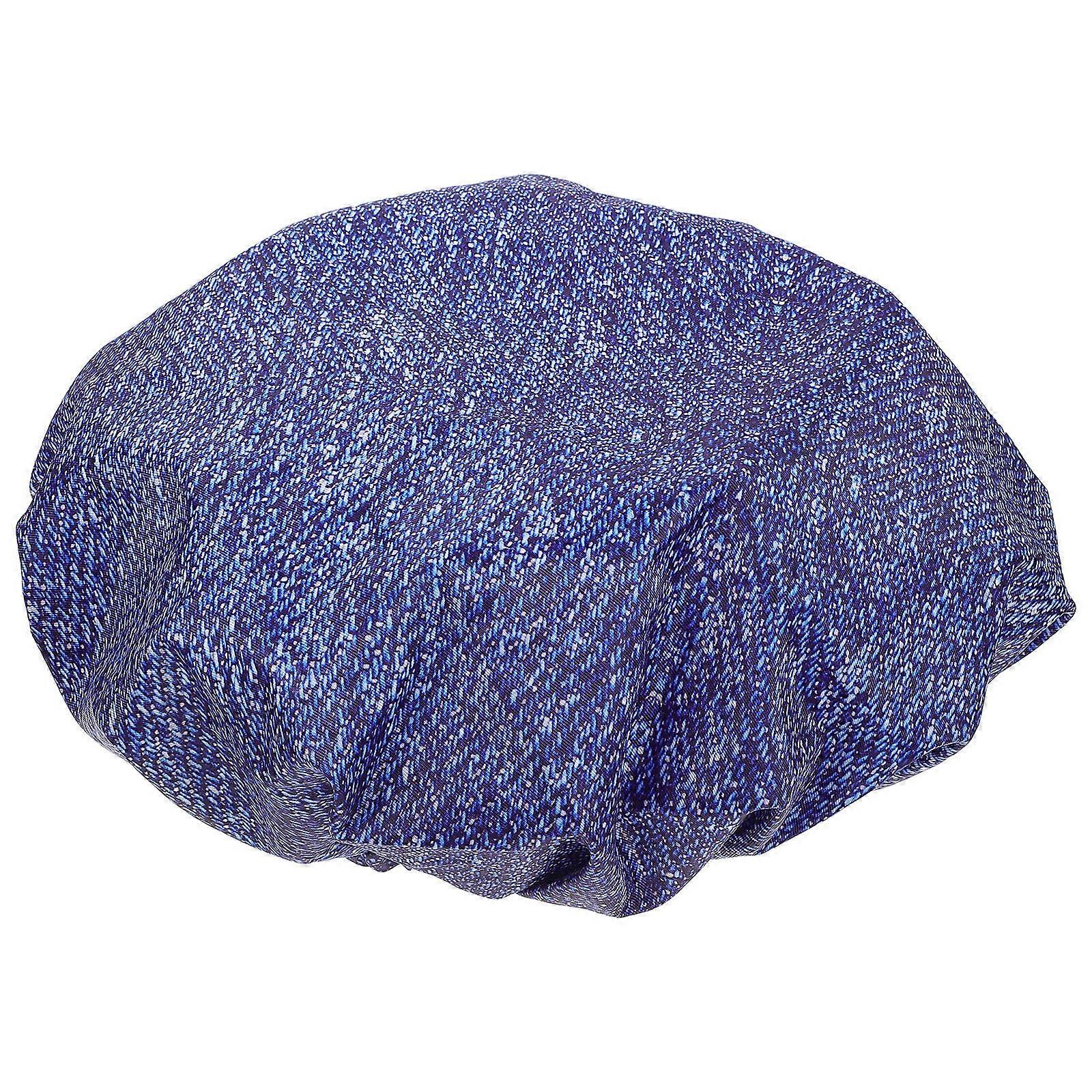 Bonnet de bain imperméable en tissu Oxford pour homme, 1 pièce, usage pratique