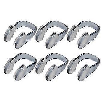 Swimming Nose Clip Silicone Nose Protector for Adults 20Pcs Black