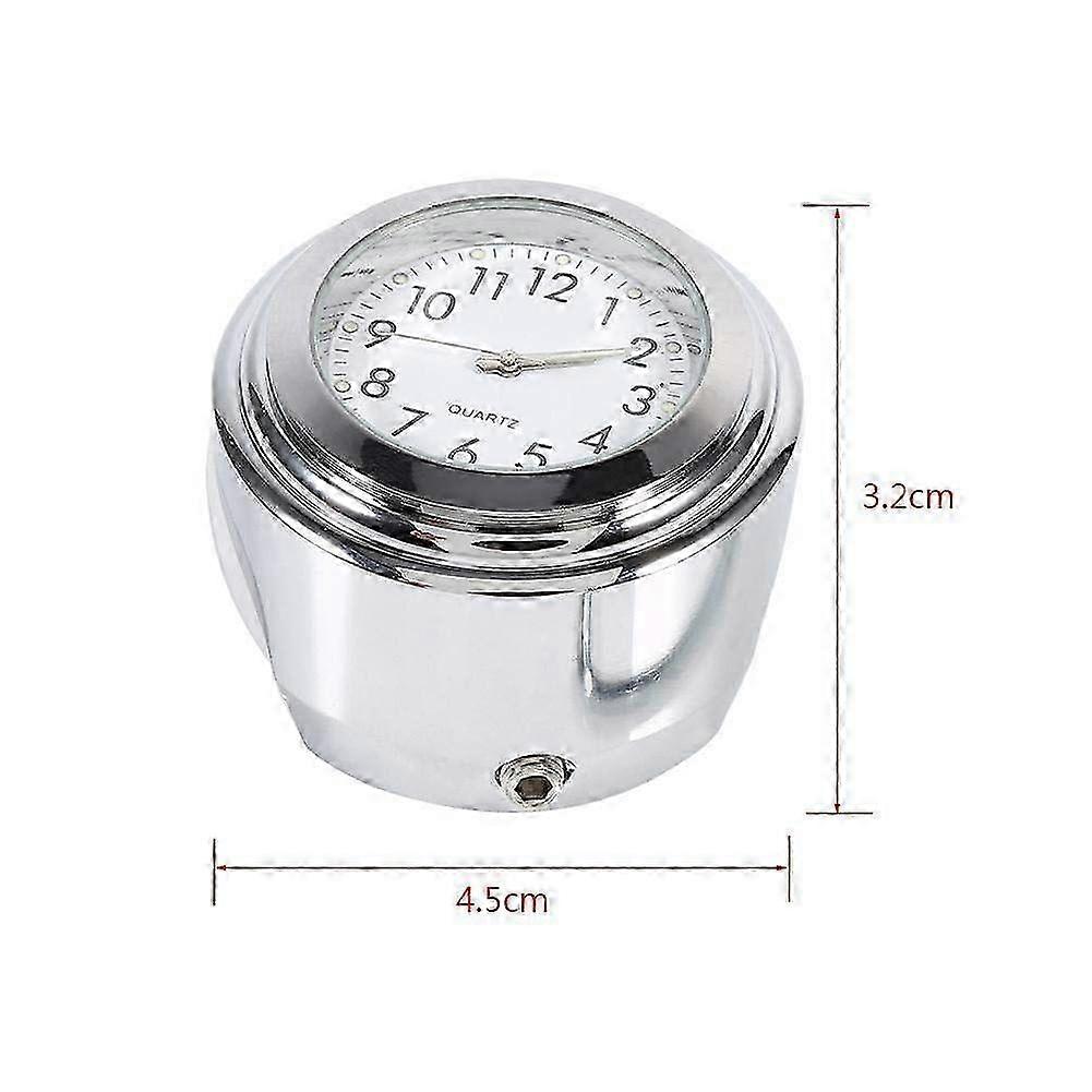 Shock Resistant Handlebar Clock Glow