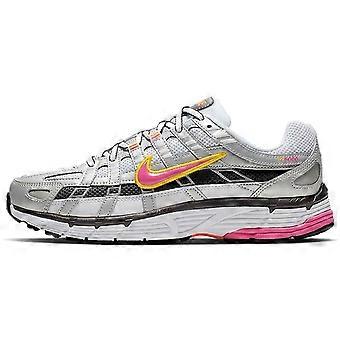 Nike P 6000 Mesh Low Top Air Cushion Laufschuhe Damen Silbergrau BV1021-100