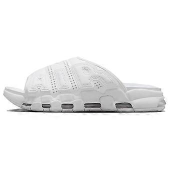 Nike Air More Uptempo Slides 'Triple White' FD9883-101