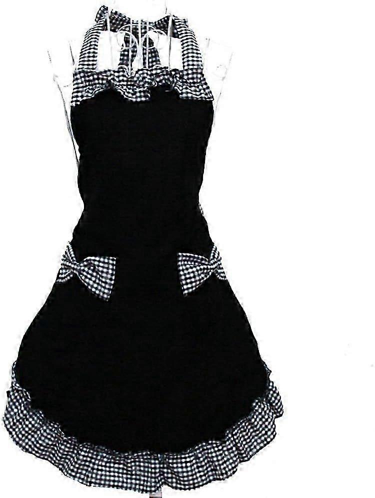 Sleeveless Cotton-Polyester Kitchen Apron