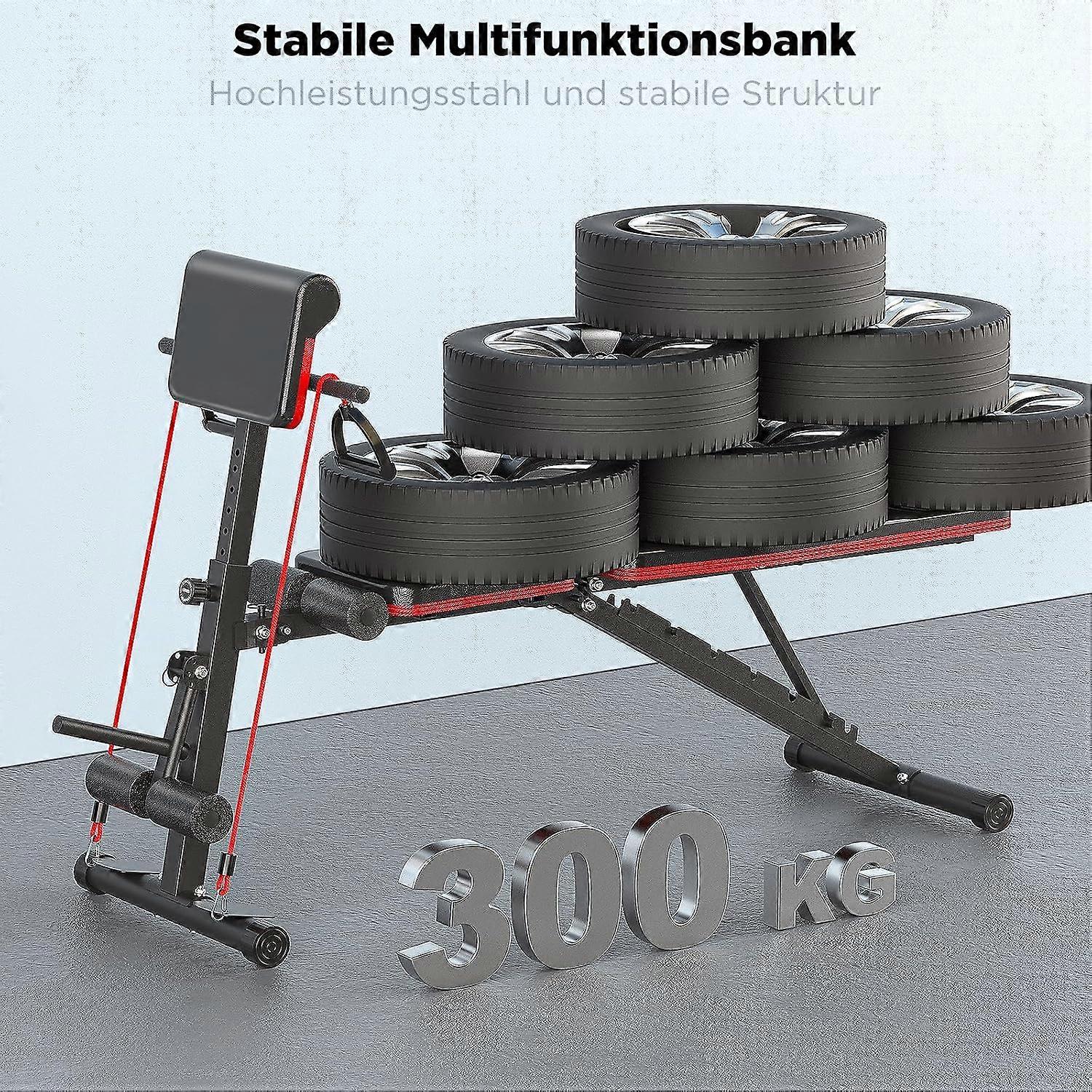 Multifunctionele opvouwbare halterbank