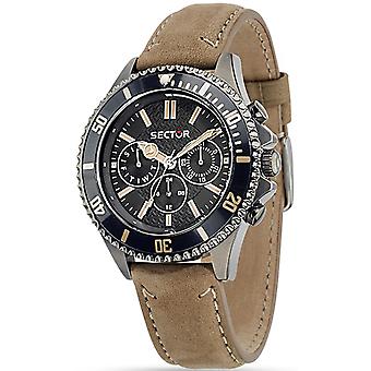 Sector 230 reloj para Hombre Analógico de Cuarzo con brazalete de Piel de vaca R3251161015