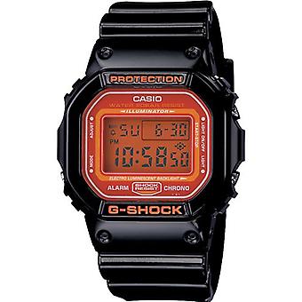 Casio g-shock black/nar watch, Unisex Digital Quartz watch with DW-5600CS-1DR Plastic Bracelet
