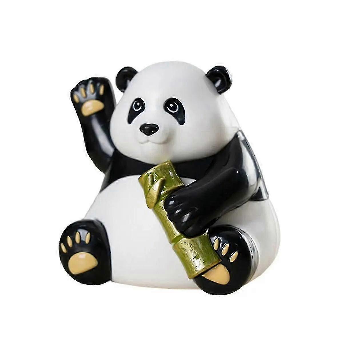 Solar Dancing Panda Figurine