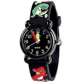 Dianosaur Design Silicone Strap Waterproof Watch For Kids-SSZFV