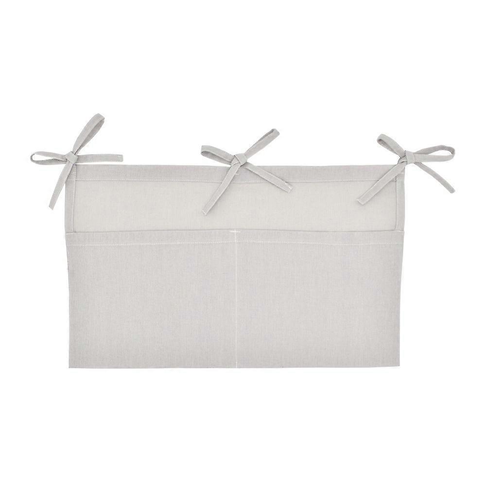 Linen Double-Pocket Hanging Bag