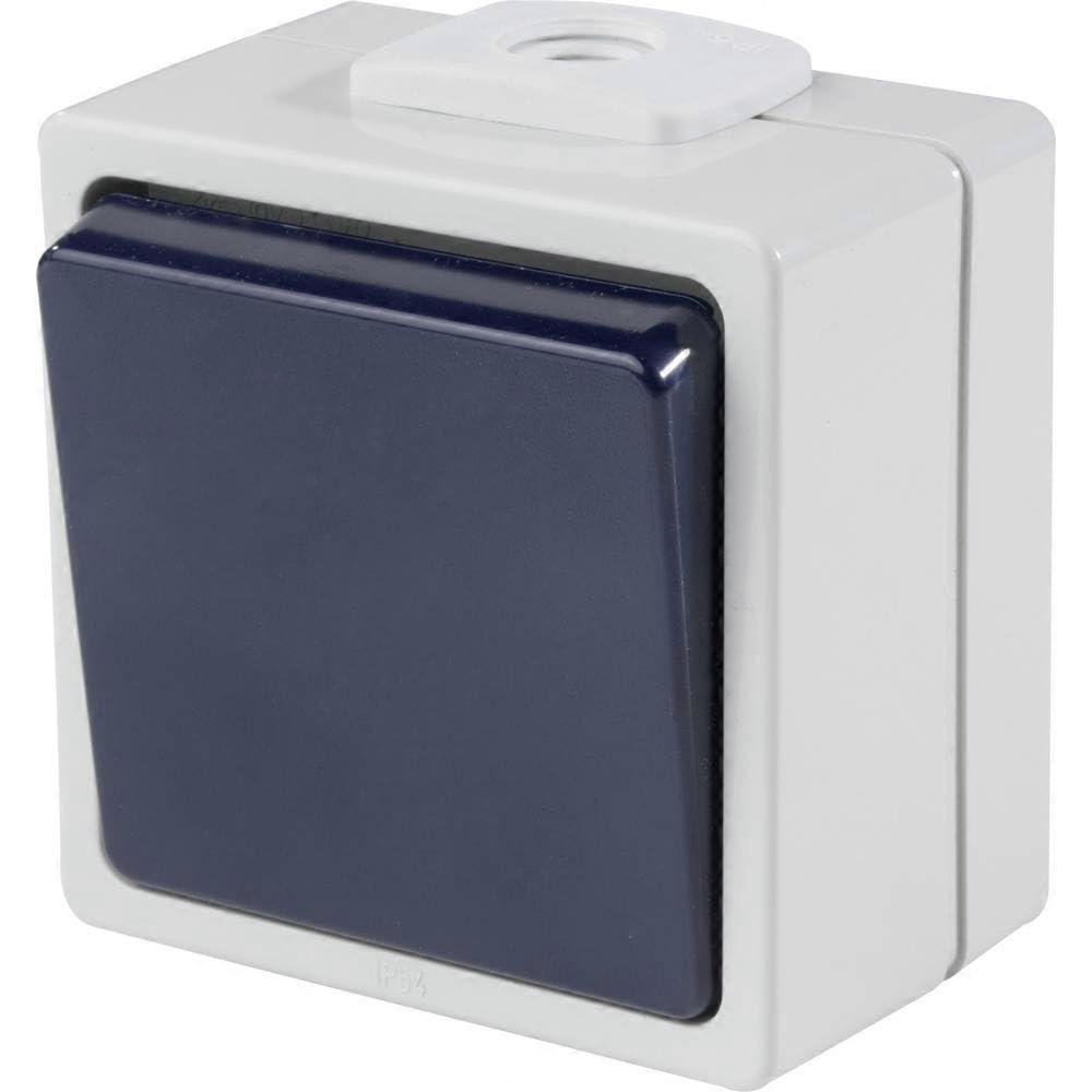 Of/Tuimelschakelaar, IP44, 230 V/16 A