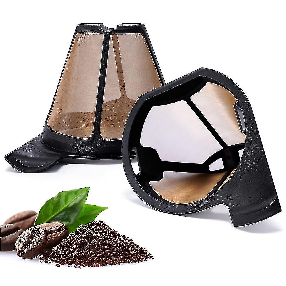 Reusable 2 Pcs Replacement Cone Coffee Maker Filter For Cf09x Series