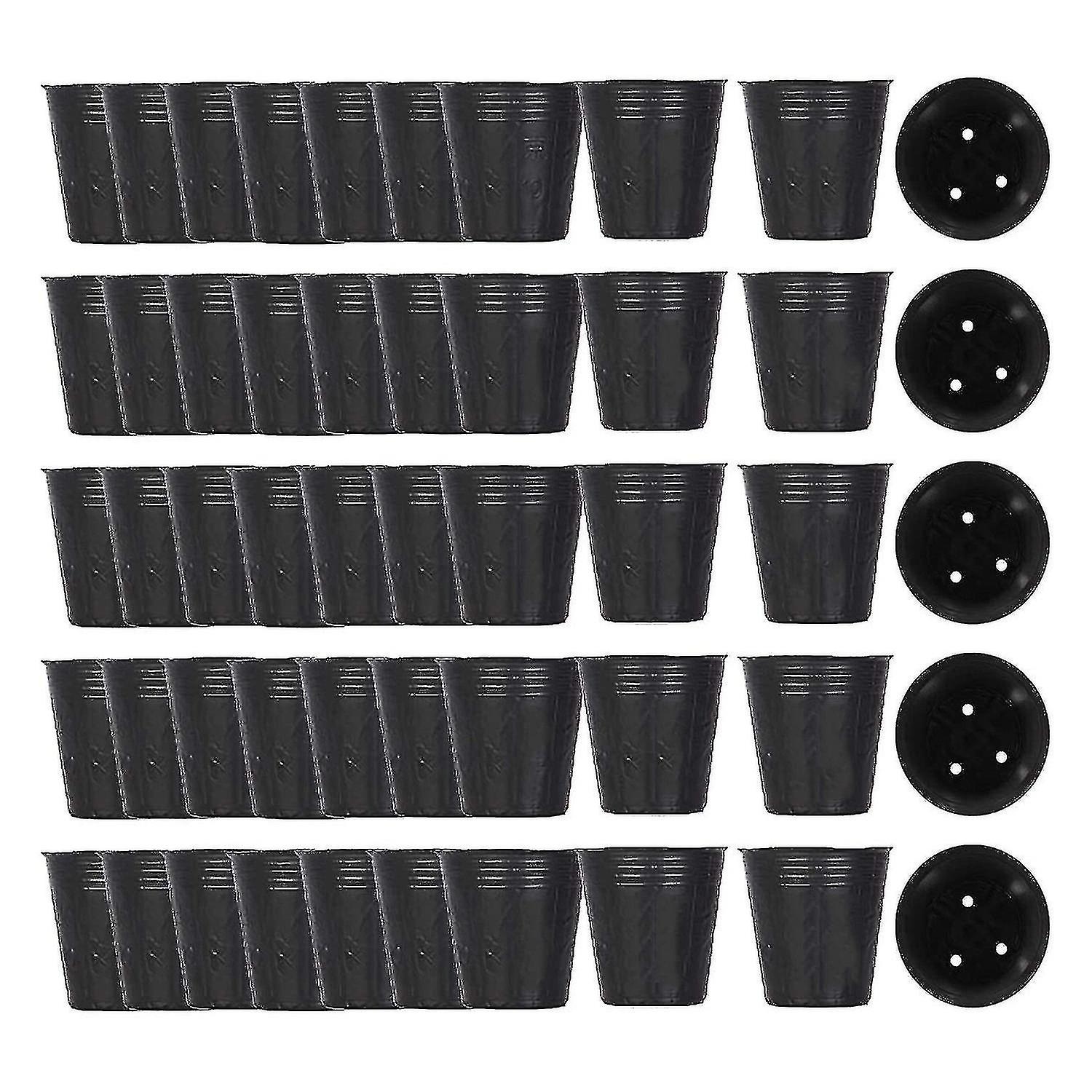 500pcs Pot Plant Propagat Container 8cmx8cm