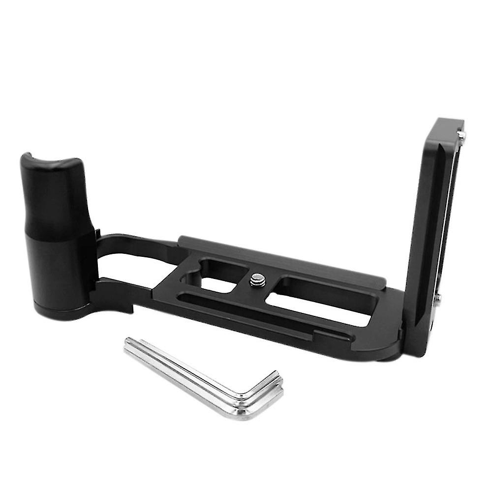 Quick Release L Plate Vertical Hand Grip Holder Bracket Double Handle For Df Dslr Camera Black