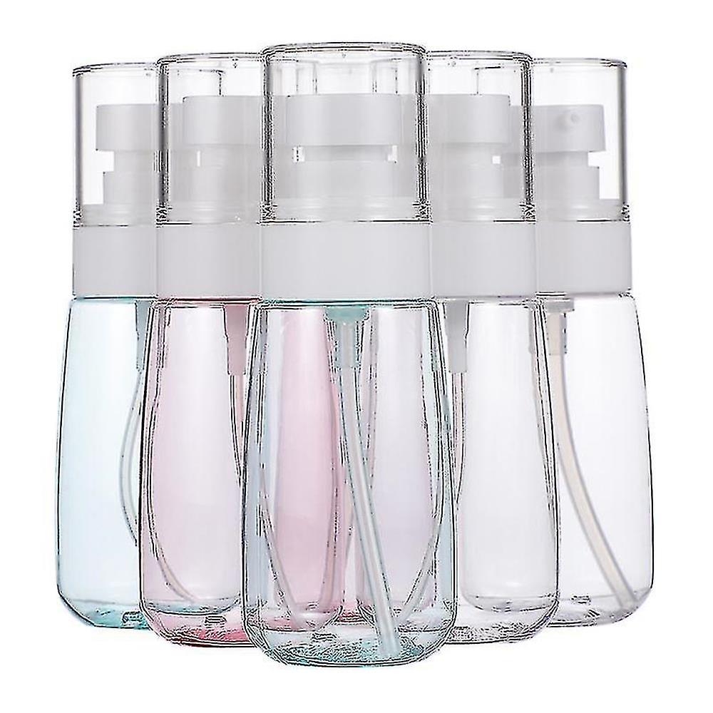 6pcs 60ml Trip Sub-packing Bottle Empty Sample Bottle Compact Watering Can