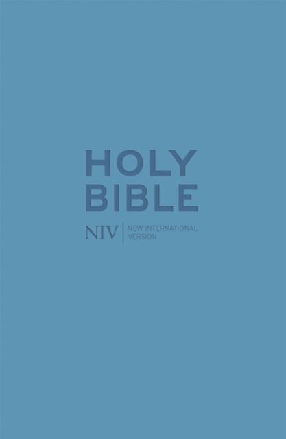 Niv Pocket Cyan Soft-tone Bible With Zip by New International Version Paperback