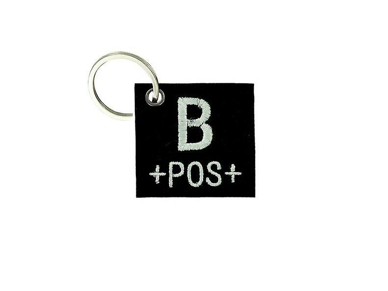 Cle Cles Key Brode Patch Ecusson Moral Group Military Blood B-Black