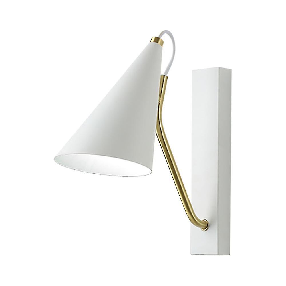 12Cm Bedside Wall Lamp Sand White Copper