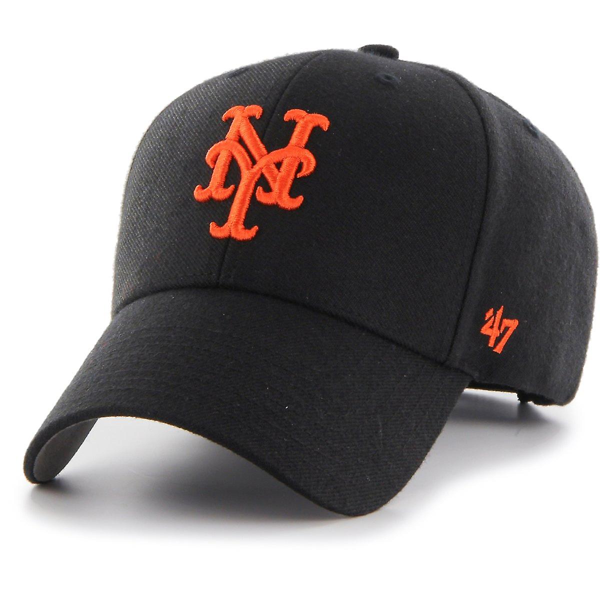 47 品牌放松健身帽 - Mlb 纽约大都会黑色