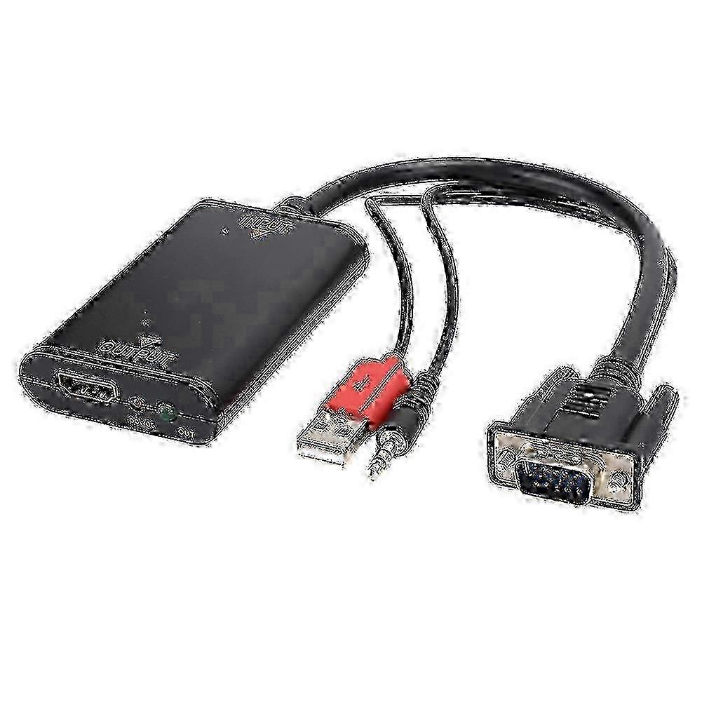 USB Cable with o Adapter VGA Input to HDMI Video Converter Excellent Performance