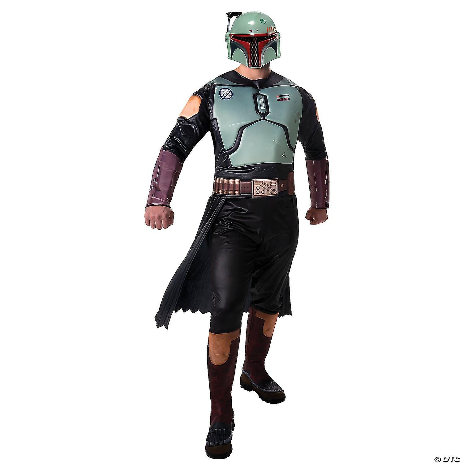 星球大战™波巴·费特™成人Qualux服装