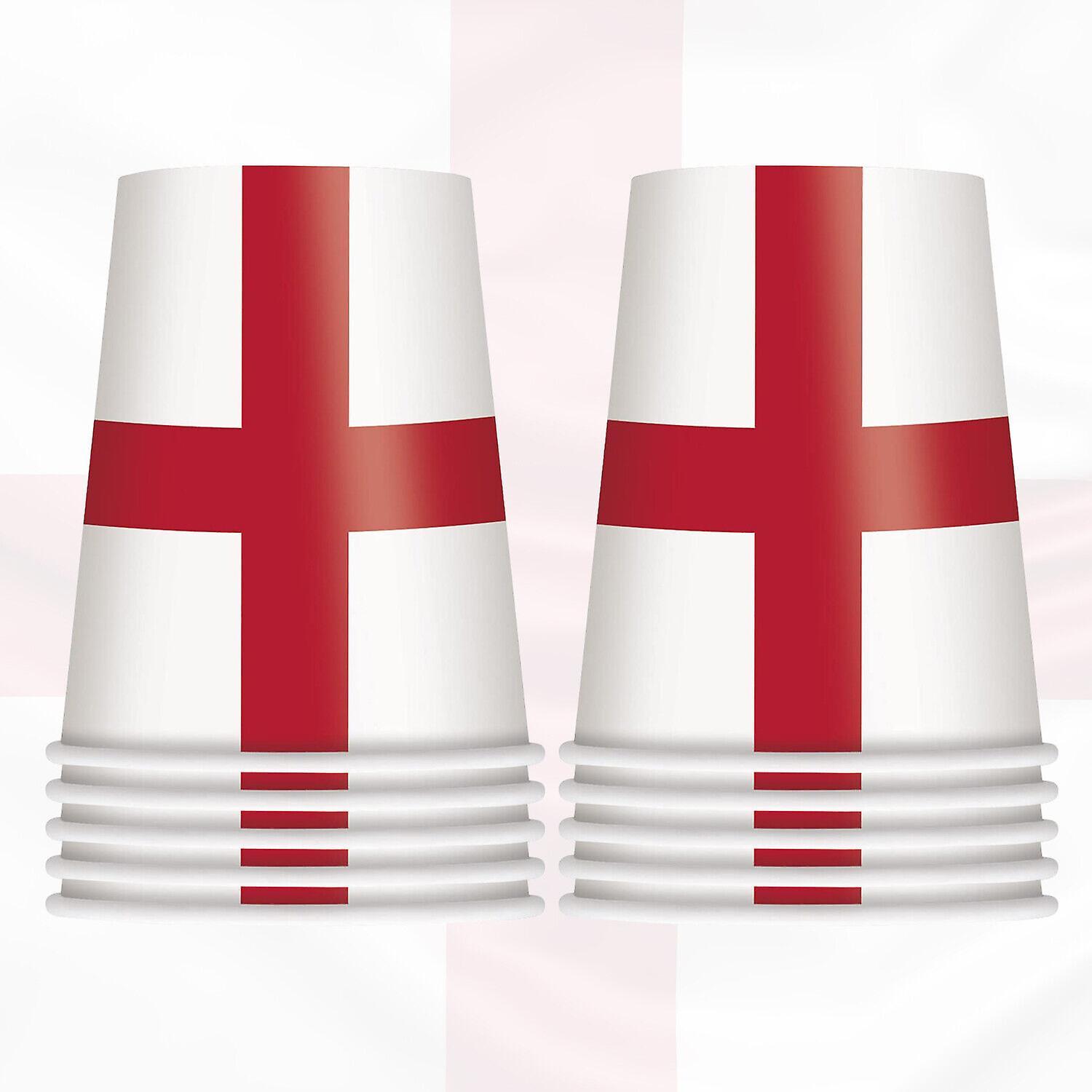 World Party Décorations Flag Cups
