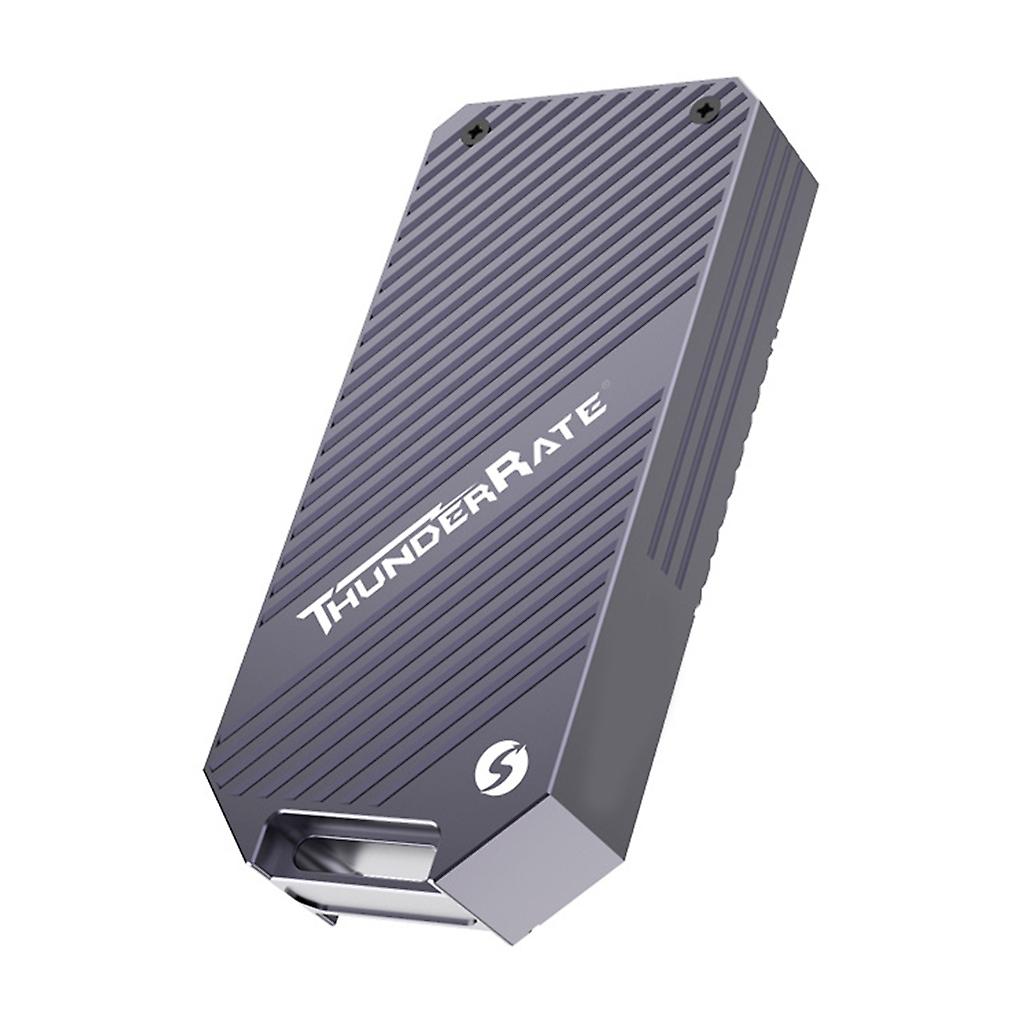 NVMe Case Thunderbolt 40Gbps M.2 NVMe SSD Enclosure to Type-C Hard Disk Case NVMe PCIE SSD Storage Cover Box for PC