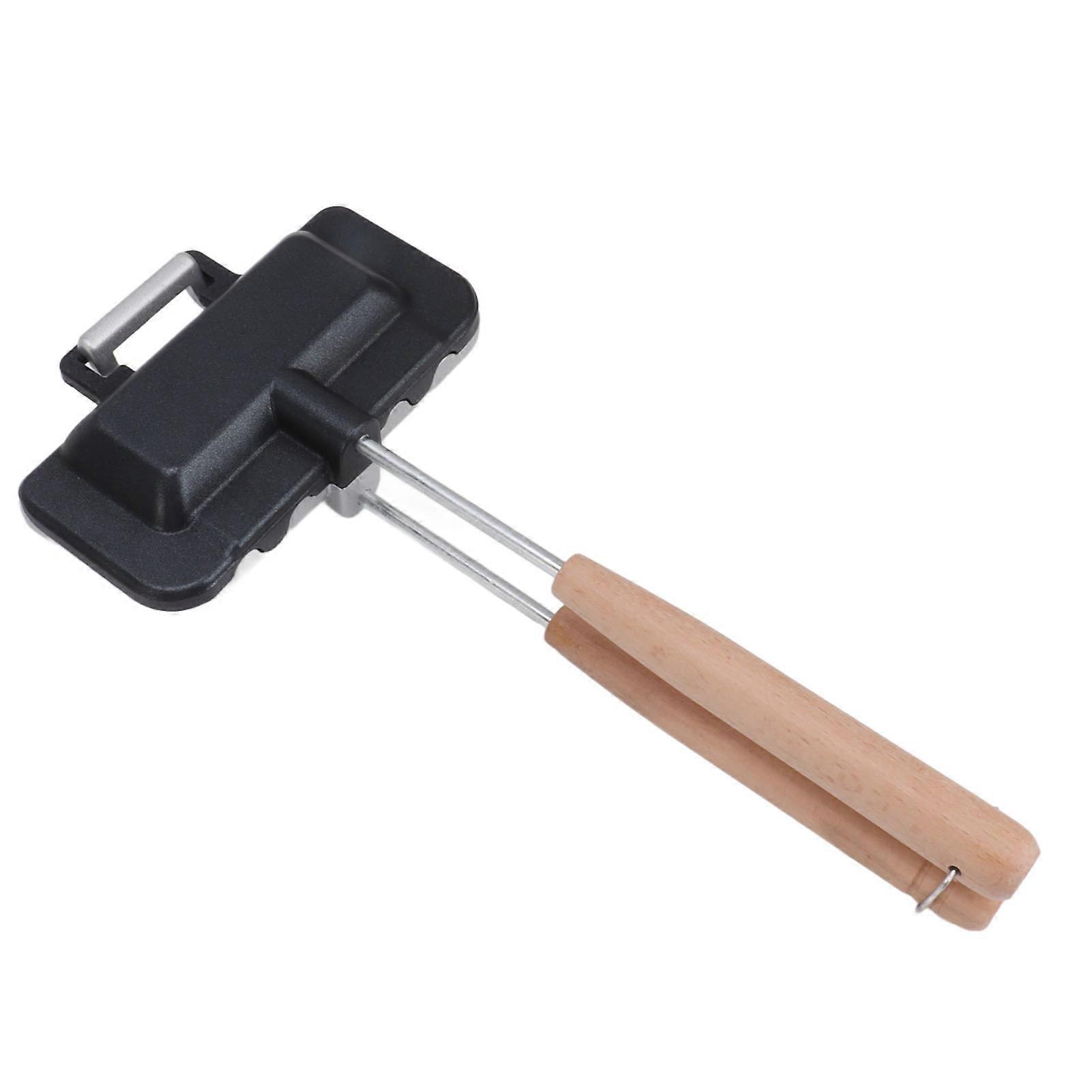 Hot Sandwich Maker, Hot Dog Toaster, Double Sided Frying Pan, Nonstick Sandwich Maker Flip Grill Pan for Breakfast Pancakes, Toast, Omelets