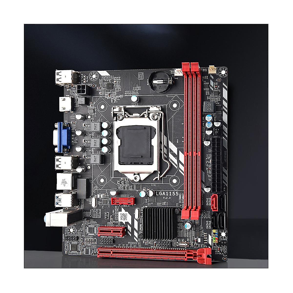 Placa Mãe Lga 1155 P/ I3 I5 I7 Até 16gb DDR3 1600 Mh PM-05 CHIPSET B75