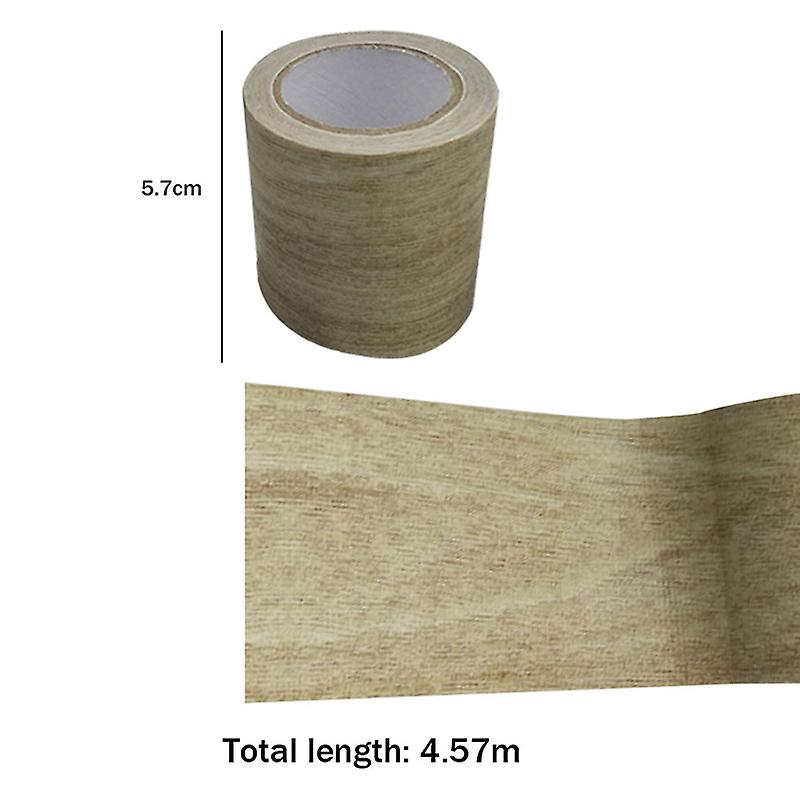 Woodgrain Repair Tape Patch Wood Textured Furniture Adhesive Tape Strong Stickiness Waterproof